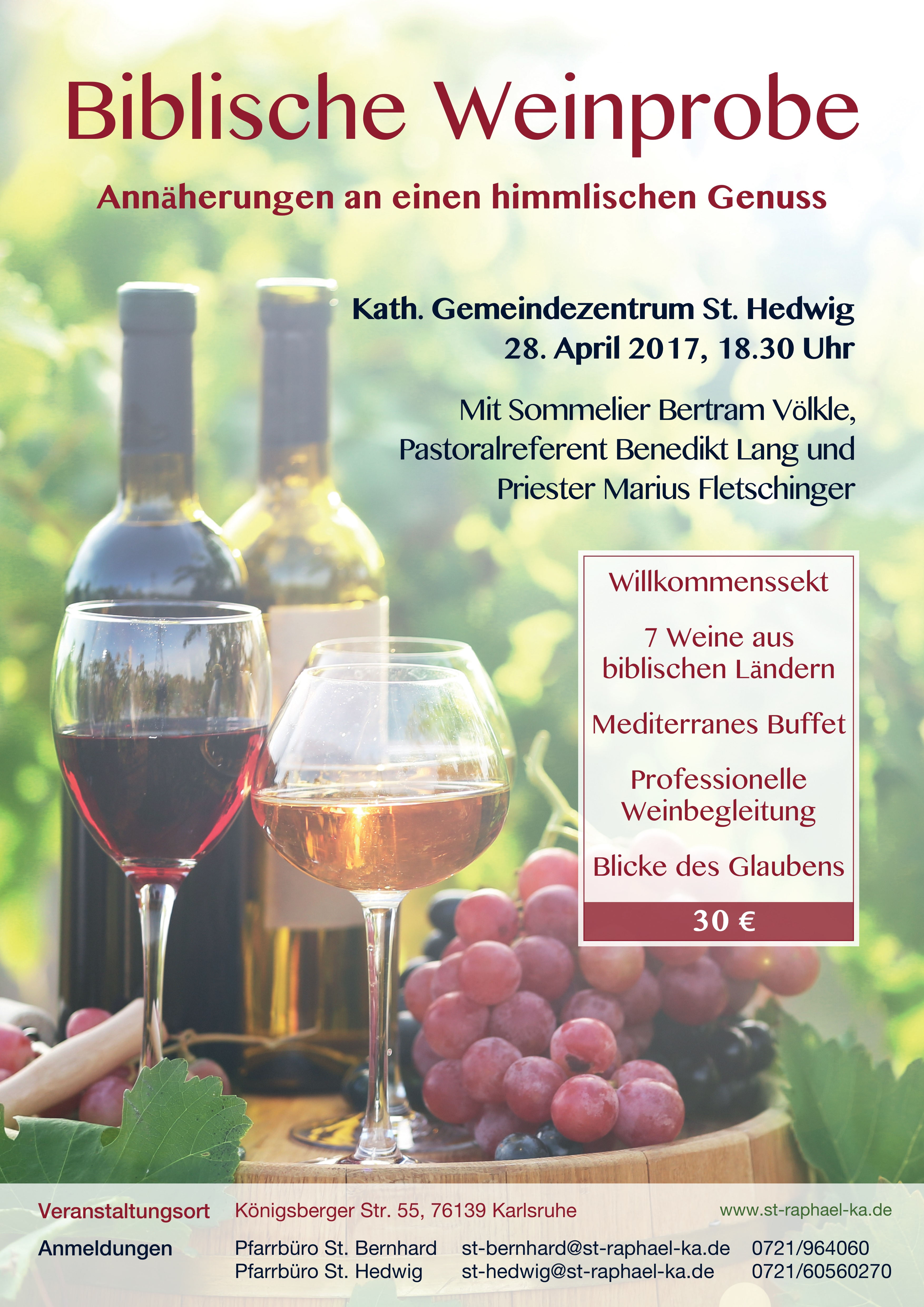 Biblische Weinprobe [Rückblick]