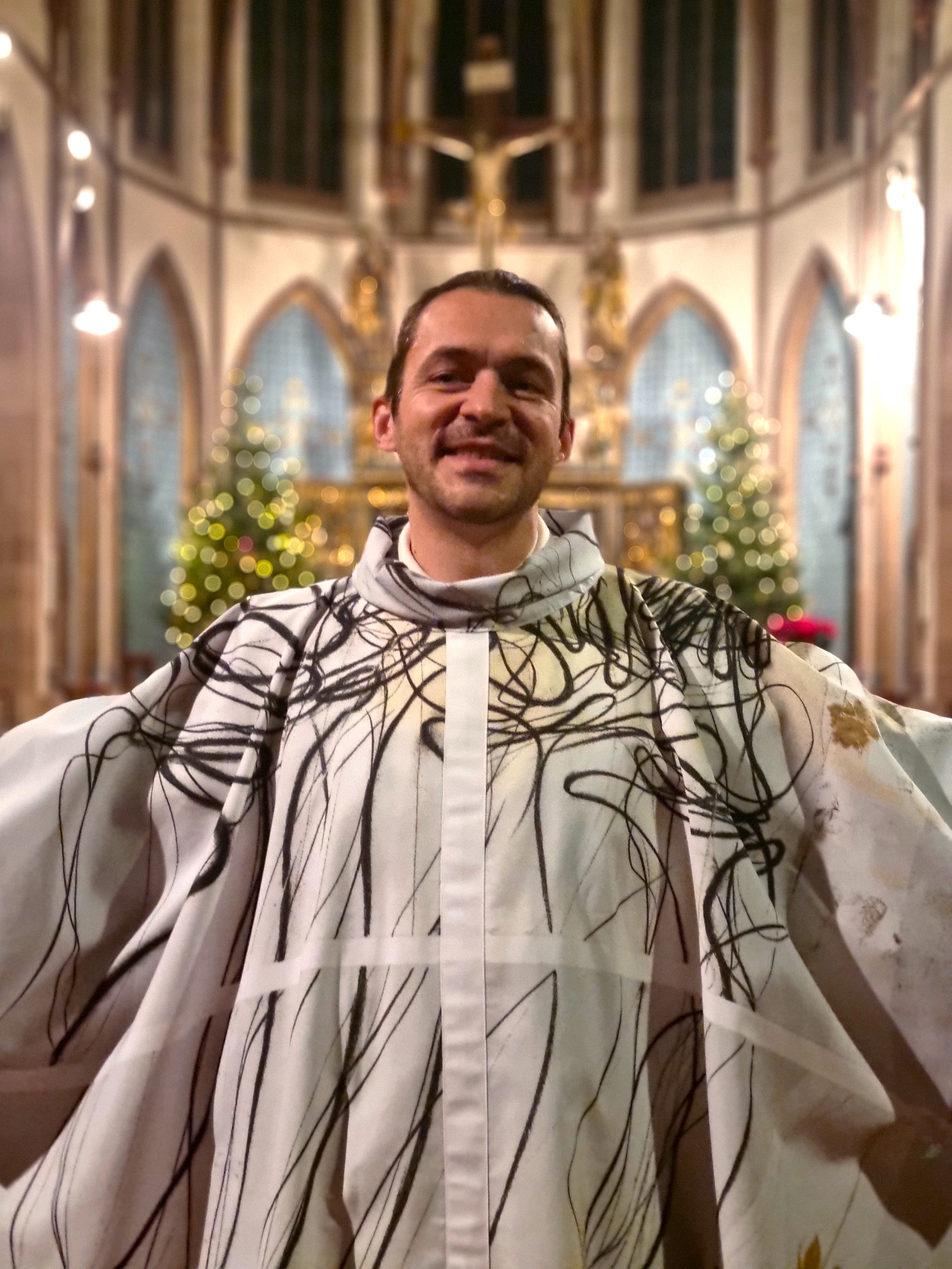 Ein spektakuläres Messgewand…